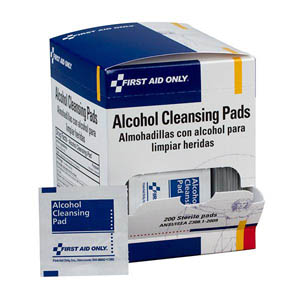 ALCOHOL CLEANING PADS 100PK