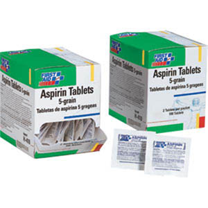 ASPIRIN TABLETS 100PK